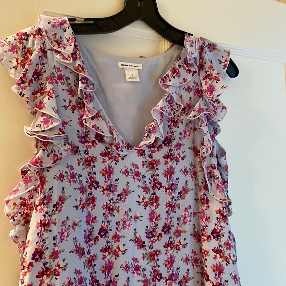 Club Monaco floral dress